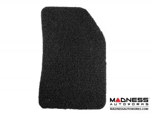 Dodge Hornet Floor Mats - All Weather - Rubber Woven Carpet - Front Set - Black 